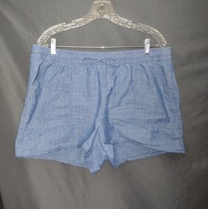 J Crew drawstring shorts size large